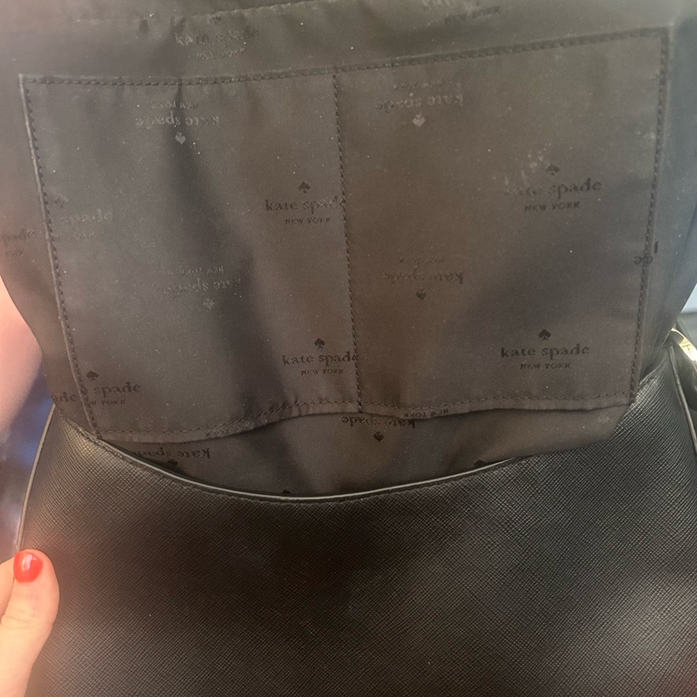 Kate Spade  Black Leather Purse - Picture 6 of 13